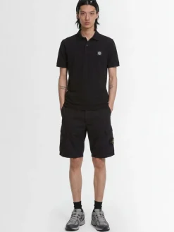 Logo cotton regular shorts