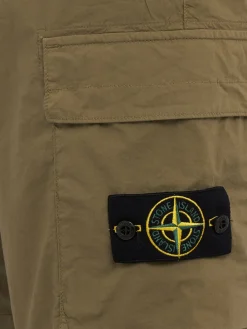 Logo cotton regular shorts