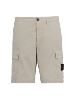 Logo cotton regular shorts