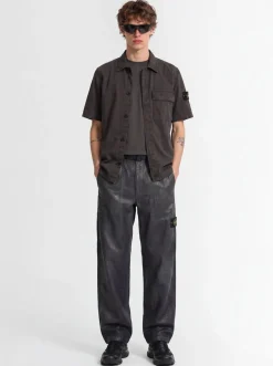 Logo cotton short sleeved shirt