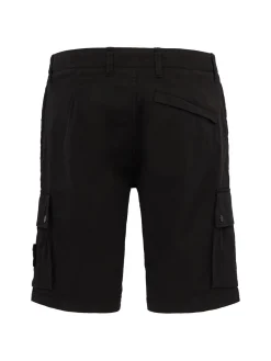 Logo cotton slim shorts