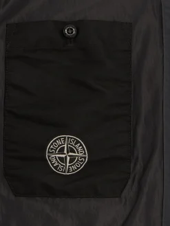 Logo nylon field jacket