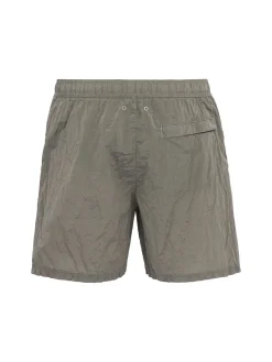 Logo nylon shorts