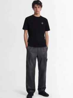Logo patch cotton t-shirt
