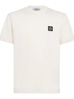 Logo patch cotton t-shirt
