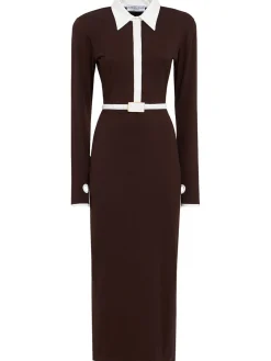 Long sleeved polo dress