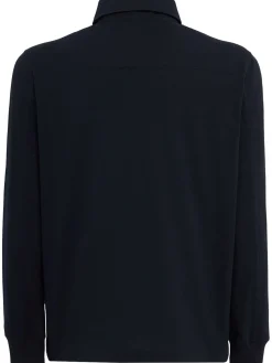 Long-sleeve polo