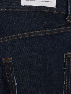 Loose fit denim jeans