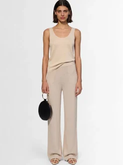Loose fit palazzo pants