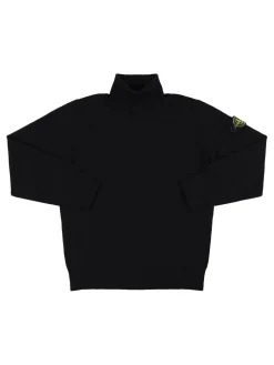 Maglia collo alto in lana