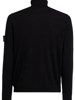 Maglia collo alto in lana