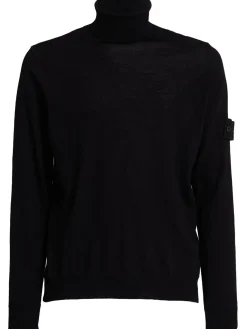 Maglia collo alto in lana