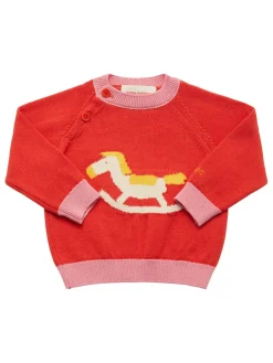 Maglia con cavallo a dondolo