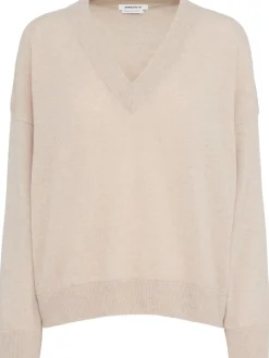 Maglia Evelyn in lana con scollo a V