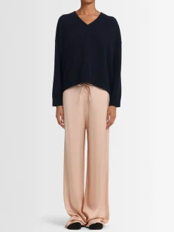 Maglia Evelyn in lana con scollo a V