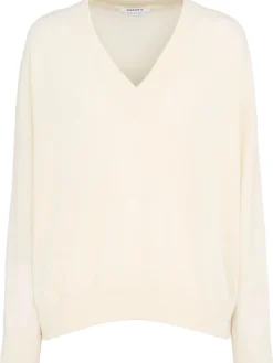 Maglia Evelyn in lana con scollo a V
