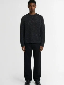 Maglia girocollo Aksel in misto cashmere