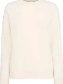 Maglia girocollo Ida in lana con maniche raglan
