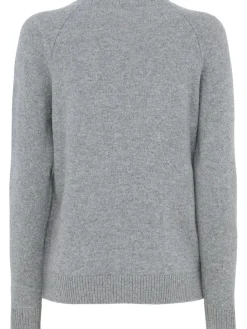 Maglia girocollo Ida in lana con maniche raglan