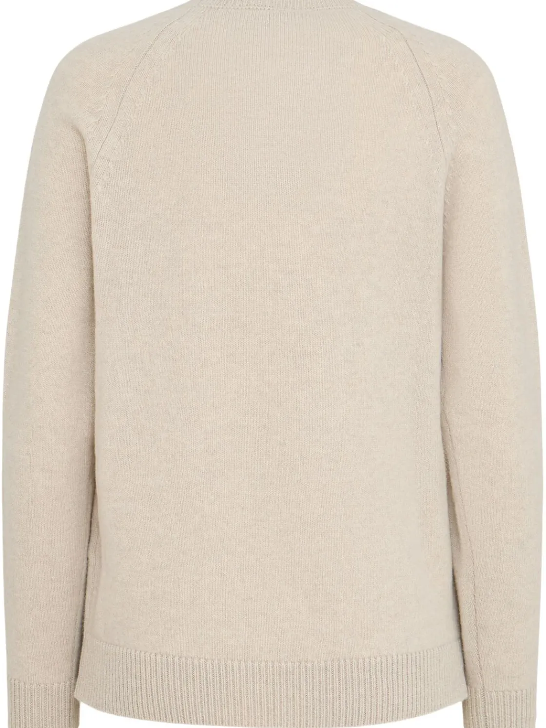 Maglia girocollo Ida in lana con maniche raglan