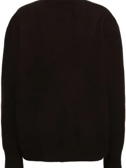 Maglia girocollo Idea in maglia di misto seta