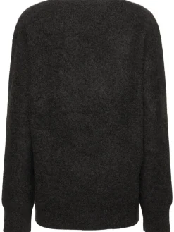 Maglia girocollo Idea in maglia di misto seta