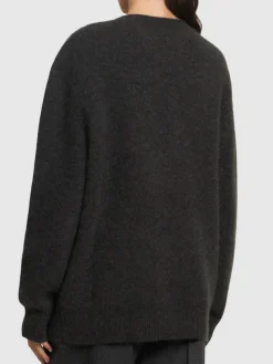 Maglia girocollo Idea in maglia di misto seta