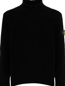 Maglia girocollo in ciniglia di cotone
