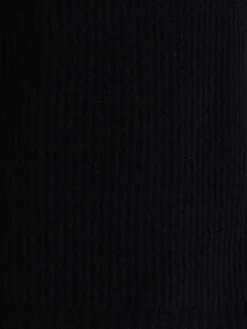 Maglia girocollo in lana a coste inglesi
