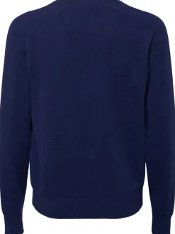 Maglia girocollo in lana e cashmere