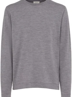 Maglia girocollo in lana leggera