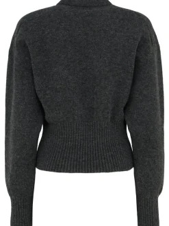 Maglia girocollo Randi in misto lana cotta