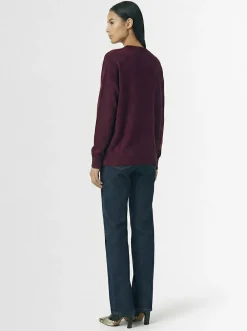 Maglia girocollo Soffio in cashmere