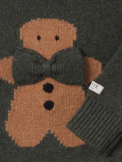 Maglia in lana con ricami