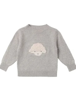 Maglia in lana con ricami