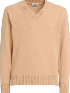 Maglia in lana con scollo a V