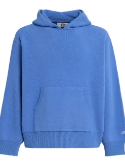 Maglia in misto lana con cappuccio