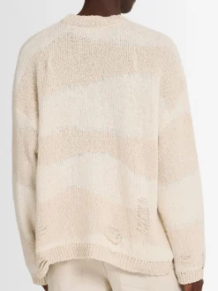 Maglia Popover in cotone e lino