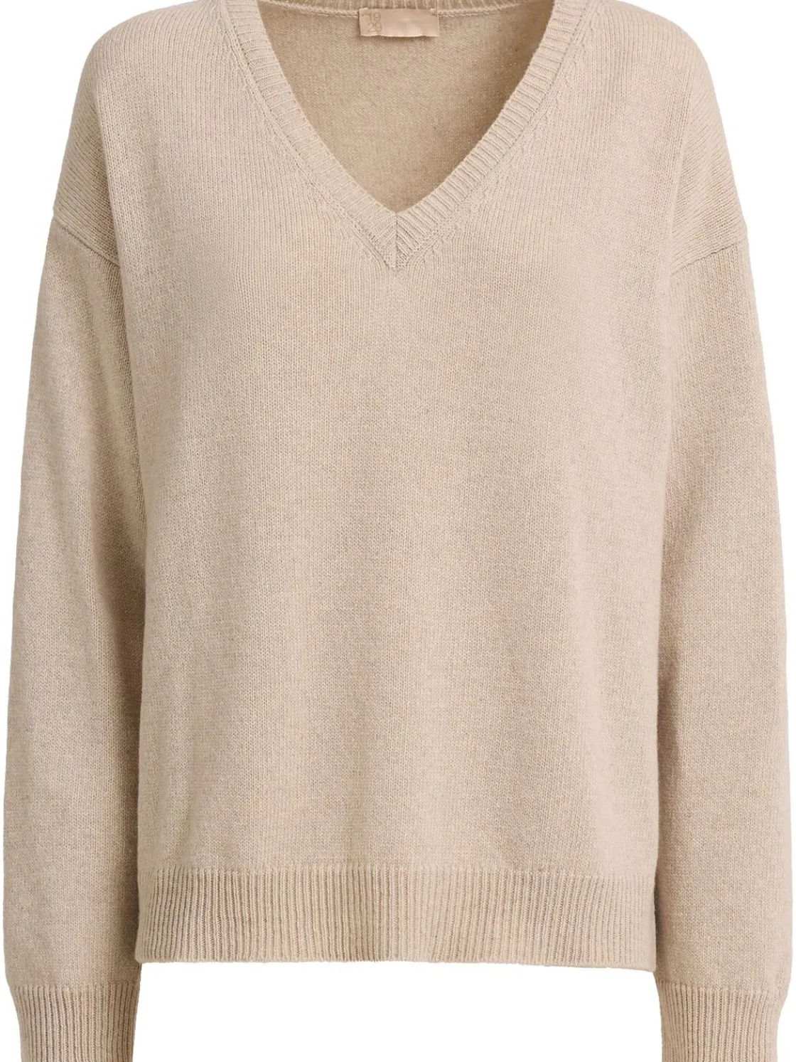 Maglia Zefiro in eco-cashmere con scollo a V