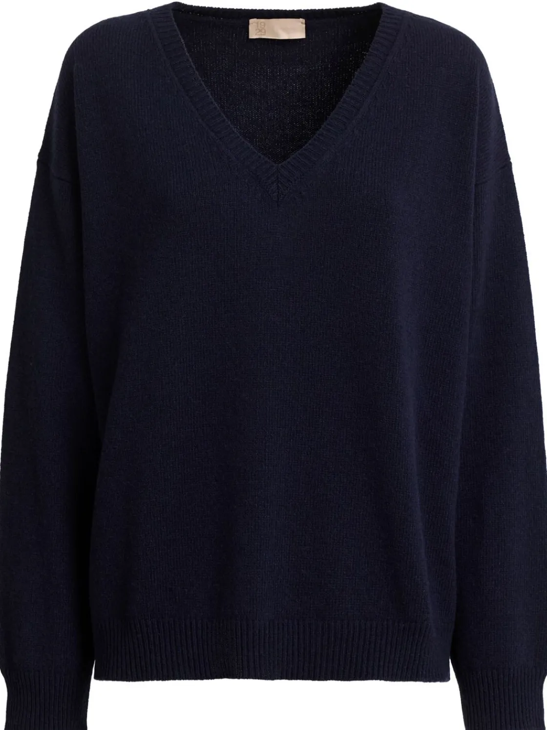 Maglia Zefiro in eco-cashmere con scollo a V