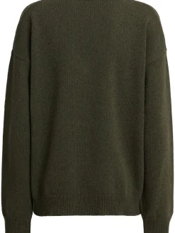 Maglia Zefiro in eco-cashmere con scollo a V