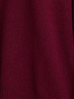 Maglia Zefiro in eco-cashmere con scollo a V