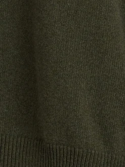 Maglia Zefiro in eco-cashmere con scollo a V