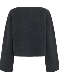 Maglione cropped Greta in lana