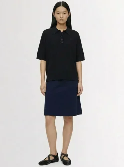 Manz wool knit mini skirt