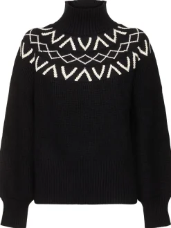 Marcie Fairisle yoke knit sweater