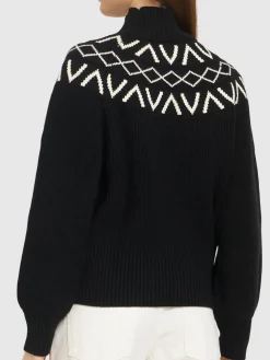Marcie Fairisle yoke knit sweater
