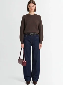 Margaux cashmere crewneck sweater