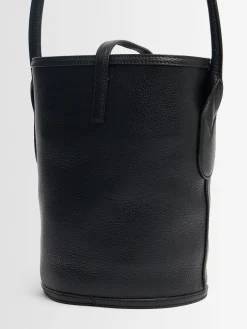 Marylle grain leather tote bag