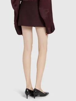 Minigonna Jett in misto lana